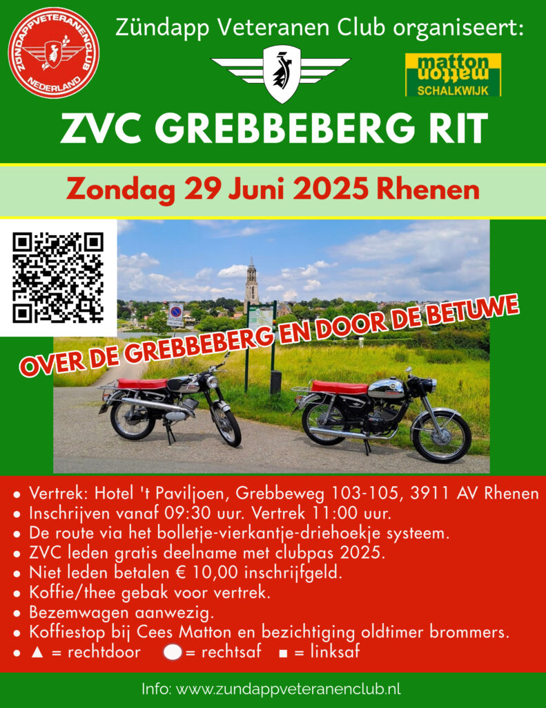 ZVC Zündapp Grebbeberg rit 2025 